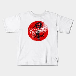 Japanese Karaoke Party Tokyo Kids T-Shirt